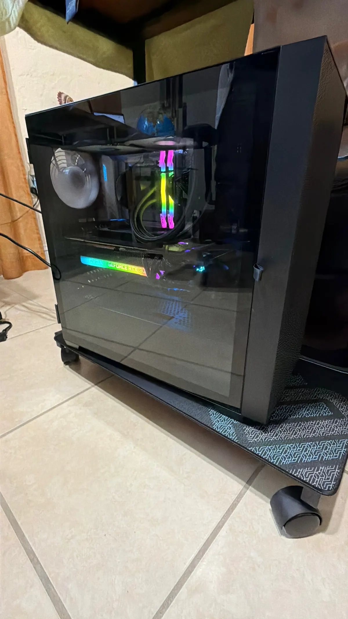 Finished custom PC